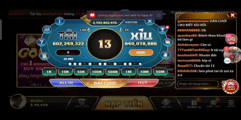 Tài Xỉu 789Win là tựa game hút khách